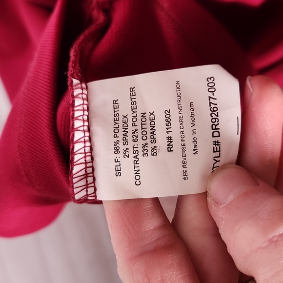 Lush Ponte Fit Flare Dress - Picture 7 of 7